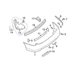 Accesorio Exterior Der Tras Nissan Rogue 14-20