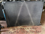 Condensador Toyota Highlander 20-23