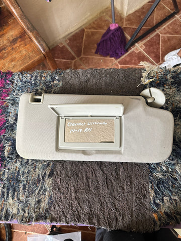 Visera der. Chevrolet Silverado 14-19