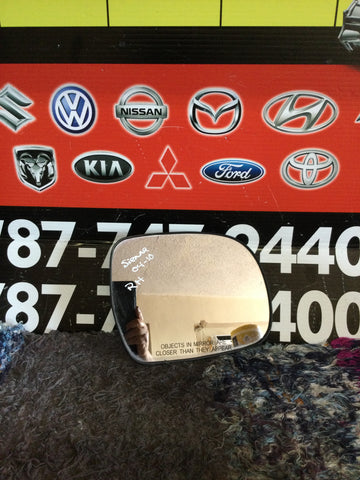 Espejo de Retrovisor Der Toyota Sienna 04-10