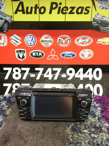 Radio Toyota Corolla Sedan 14-16