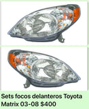 Foco delantero izq/der Toyota Matrix 03-08