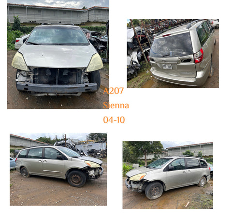 Auto A207 Toyota Sienna 2009