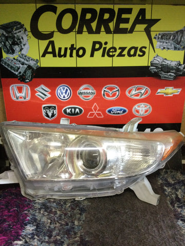 Foco Delantero Izq Toyota Highlander 11-13