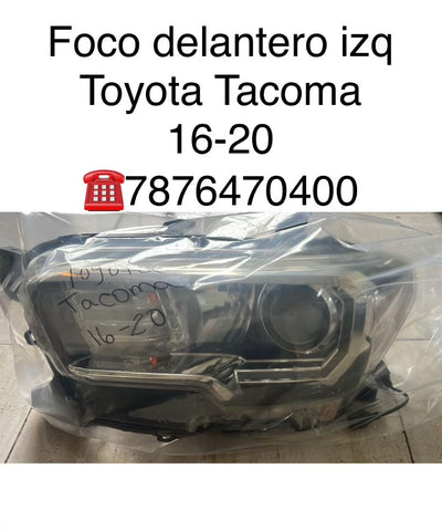 Foco Delantero Izq Toyota Tacoma 16-20