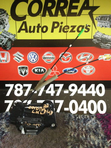 Cerradura de Puerta Izq Del Toyota Corolla 20-23