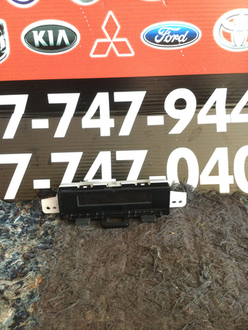 Display Temperature Control Acura RDX 13-18