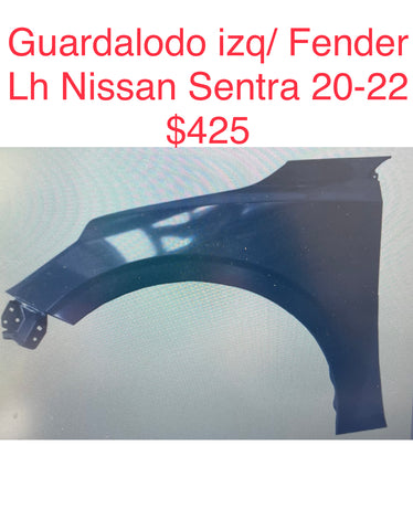 Guardalodo izq Nissan Sentra 20-22