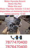 Motor Hyundai Accent/Veloster/kia Soul/Río 12-20