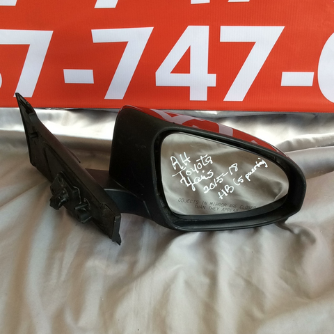 Retrovisor der Toyota Yaris HB 12-19