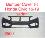 Bumper Delantero Honda Civic 16-19
