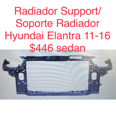 Soporte Radiador Hyundai Elantra 11-16