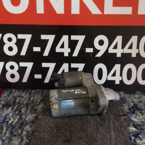 Starter Toyota Corolla 09-16