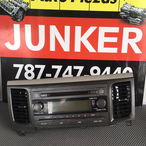 Careta de Radio y Ventanas Toyota Sienna 11-14