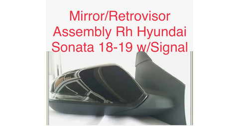 Retrovisor Der Hyundai Sonata 18-19