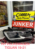 Foco delantero der Volkswagen Tiguan 18-21
