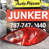 Foco Trasero der Nissan Versa HB 07-12