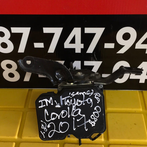 ABS Toyota Corolla 2017