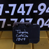 ABS Toyota Corolla 18-19