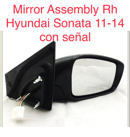 Retrovisor der Hyundai Sonata 11-14
