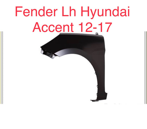 Guardalodo Izq  Hyundai Accent Sedan 12-17