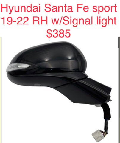 Retrovisor der Hyundai Santa Fe Sport 19-22