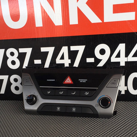 Careta Control de Aire Hyundai Elantra 17-18