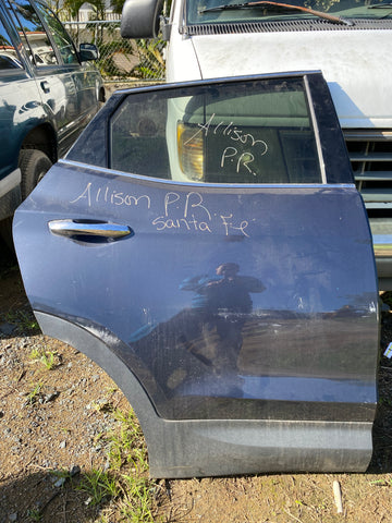 Puerta Der Tras Hyundai Santa Fe Sport 13-18