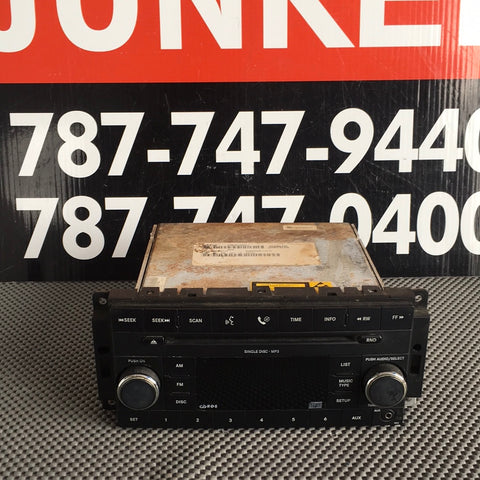 Radio Dodge/ Chrysler/ Jeep 04-10