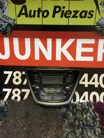 Careta de Radio Hyundai Elantra 14-16