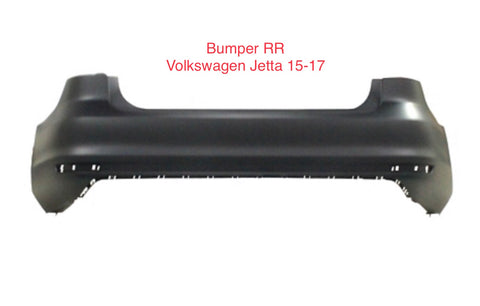 Bumper Trasero Volkswagen Jetta 15-17