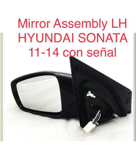 Retrovisor izq Hyundai Sonata 11-14