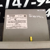 Careta de Radio y Ventanas Toyota Sienna 11-14