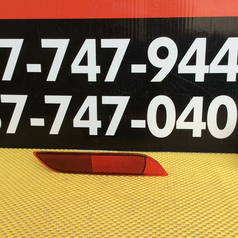 Reflector de Bumper Trasero der Toyota IM/Scion 16-18