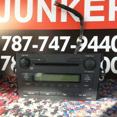 Radio Toyota Corolla 09-11