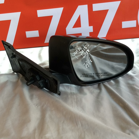 Retrovisor der Toyota Yaris HB 12-19