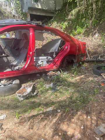 Panel izquierdo, poste y estribo Toyota Camry 2008