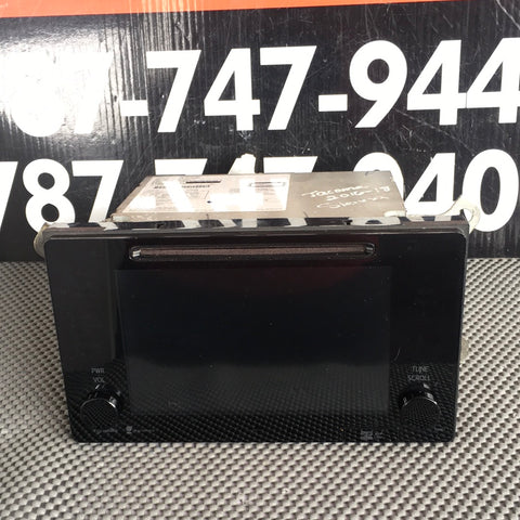 Radio Toyota Tacoma/ Sienna 16-18