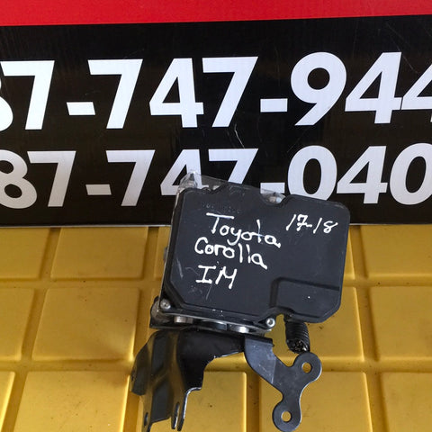 ABS Toyota Corolla IM 17-18
