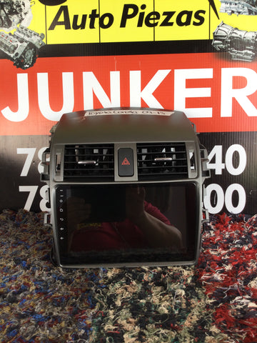 Careta con Pantalla Toyota Corolla 09-13