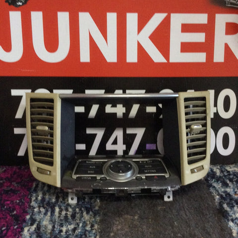 Careta de Radio Infiniti FX35/FX45 09-12