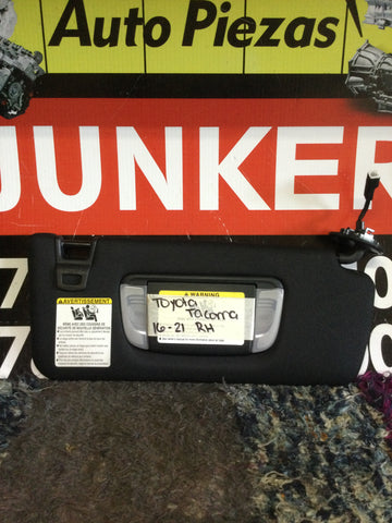 Visera Der Toyota Tacoma 16-22