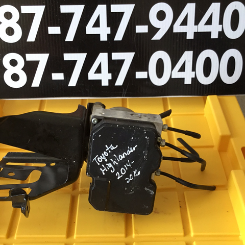 ABS Toyota Highlander 14-16