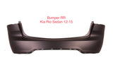 Bumper trasero Kia Rio Sedan 12-15