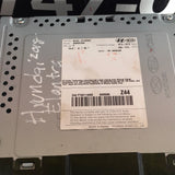 Radio Hyundai Elantra 17-18