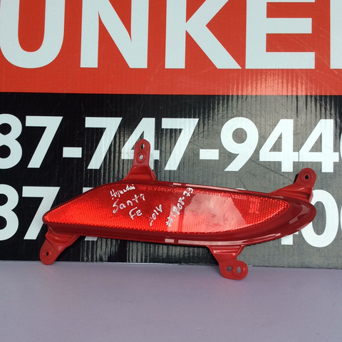 Reflector de Bumper izq Hyundai Santa Fe Sport 13-16