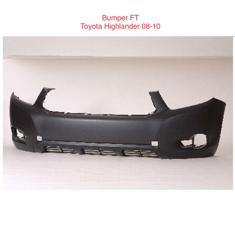 Bumper delantero Toyota Highlander 08-10