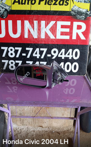 Retrovisor izq Honda Civic 01-05