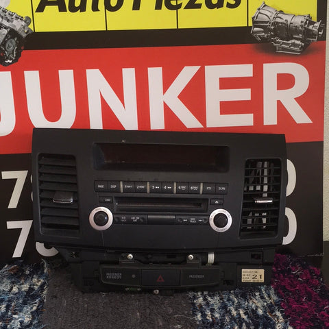 Careta de Radio y Aire Mitsubishi Lancer 08-09